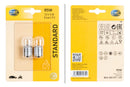 HELLA 8GA 002 071-133 Halogen-Bulb - R10W - Standard - 12V - 10W - Quantity: 2
