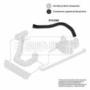 Borg & Beck Turbo Hose Part No -BTH1288