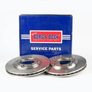 Borg & Beck Brake Disc Pair Part No -BBD4989