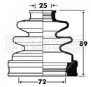 First Line Cv Joint Boot Kit Part No -FCB2835