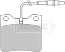 Borg & Beck Brake Pad Set -BBP1421