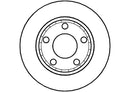 Disctech Brake Disc - Fits Audi, Lancia - ABD2791 - Rear Axle