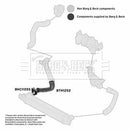 Borg & Beck Turbo Hose Part No -BTH1252
