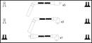 Lucas Ignition Lead Set - LUC4293