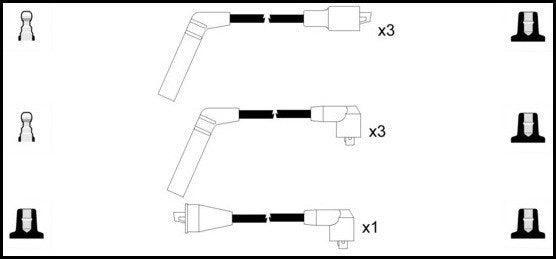 ElectroSpark Ignition Lead Set - OEK293