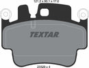 Textar Brake Pad Set - 2332902