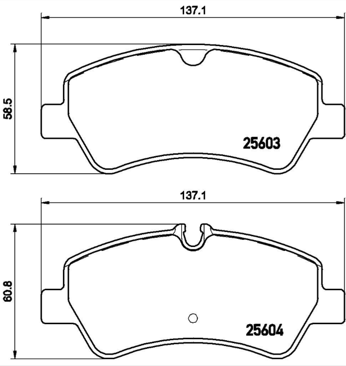 Brembo Brake Pad Set - P24160