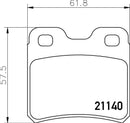 Opel Saab Vauxhall Brake Pad Set - Padtech PAD1385