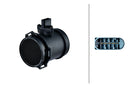 HELLA 8ET 358 095-911 Air Mass Sensor - 5-pin connector - Pipe-neck