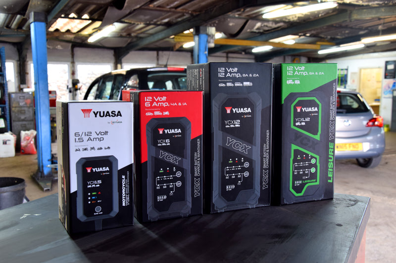 YCX5.0 12V 5A Yuasa 8-Stage Smart Charger (EU)
