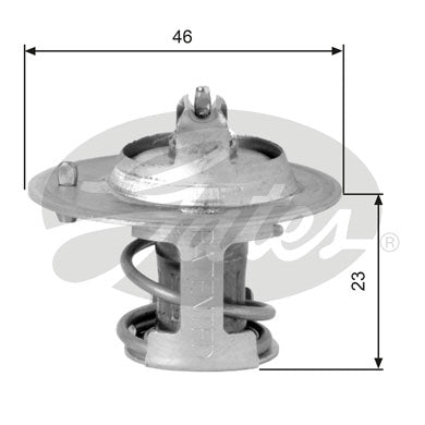Gates Thermostat, coolant - TH06691G1