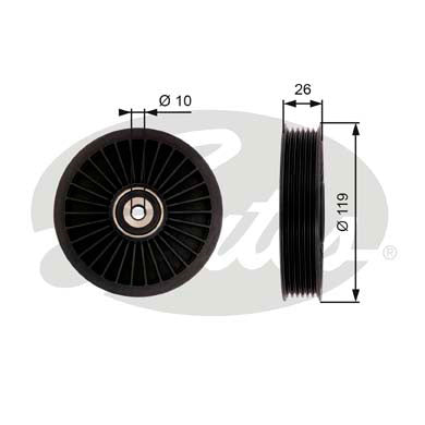 Gates DriveAlign Idler Pulley - T36391