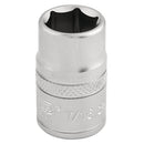 Draper Expert 7/16" 6PT Socket 3/8 DR-Pckd - 16551
