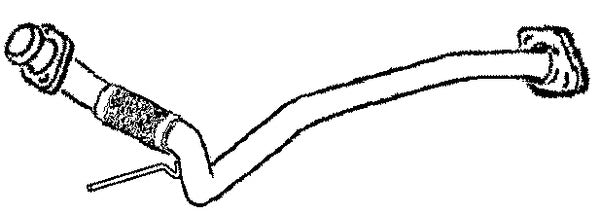 Klarius MZ359Q - Front Pipe  - Fits Mercedes Vito 2.3D