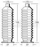 First Line Steering Gaiter Kit Part No -FSG3206