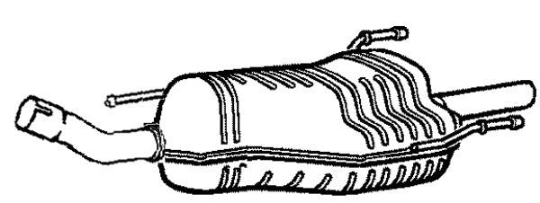 Klarius HY259K - Box With Tail Pipe