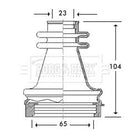 Borg & Beck Cv Joint Boot Kit Part No -BCB2779