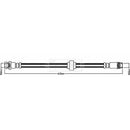 Borg & Beck Brake Hose Part No -BBH8464