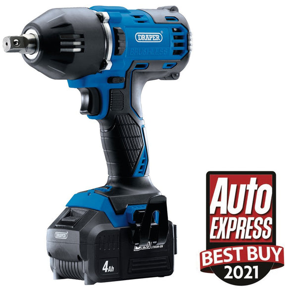 D20 20V Brushless 1/2" Mid-Torque Impact Wrench (400Nm) - 99251