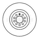 Borg & Beck Brake Disc Pair Part No -BBD4128