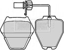 Borg & Beck Front Brake Pad Set -BBP2199