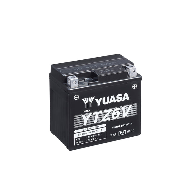 Yuasa YTZ6V (CP) 12V High Performance MF VRLA Motorcycle Battery