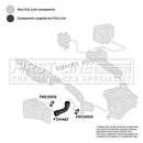 First Line Air Filter Hose Part No -FTH1467