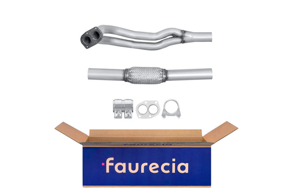 FAURECIA 8LC 366 023-641 Centre Muffler - Easy2Fit® Kit - fits FIAT 131