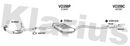 Klarius VO350P - Box With Centre Pipe  - Fits Volvo 850 2.3i