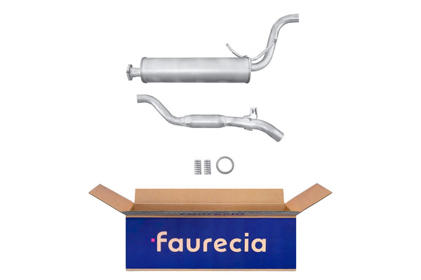 FAURECIA 8LD 366 036-821 Rear Muffler - Easy2Fit® Kit - fits IVECO DAILY III