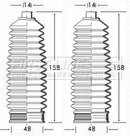 First Line Steering Gaiter Kit Part No -FSG3213