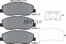 Hyundai Kia Ssangyong, Brake Pad Set - Textar 2435101