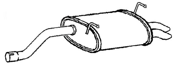Klarius SK136M - Box With Tail Pipe