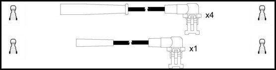 ElectroSpark Ignition Lead Set - OEK100