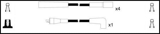 ElectroSpark Ignition Lead Set - OEK267