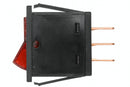 HELLA 6EH 004 406-022 Switch - S13 - Flip Switch Control - Number of connectors: 3