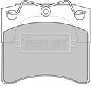 Borg & Beck Brake Pad Set -BBP1572