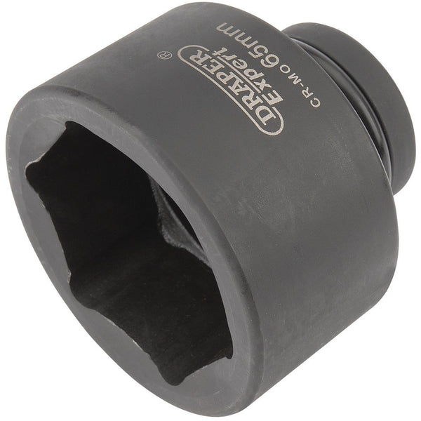 Expert HI-TORQ 6 Point Impact Socket, 1" Sq Dr, 65mm