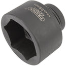 Expert HI-TORQ 6 Point Impact Socket, 1" Sq Dr, 65mm