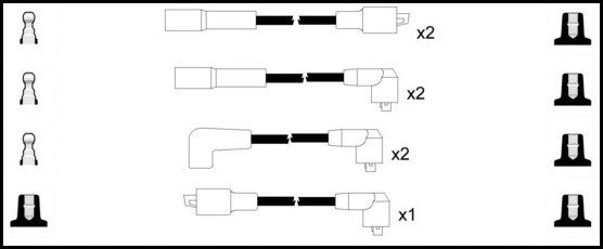 ElectroSpark Ignition Lead Set - OEK186