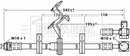 Borg & Beck Brake Hose Part No -BBH7087