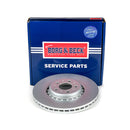 Borg & Beck Brake Disc Single Part No -BBD5761S