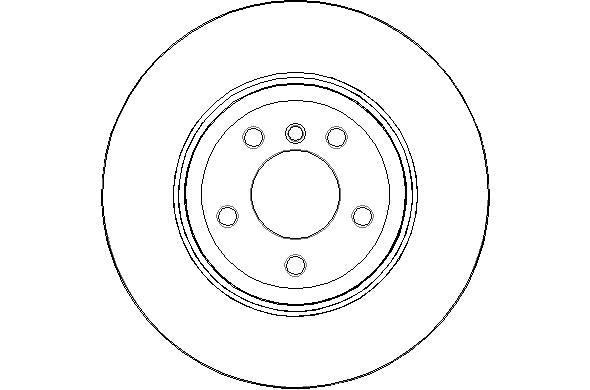 Disctech Brake Disc - Fits Bmw - ABD2629 - Front Axle