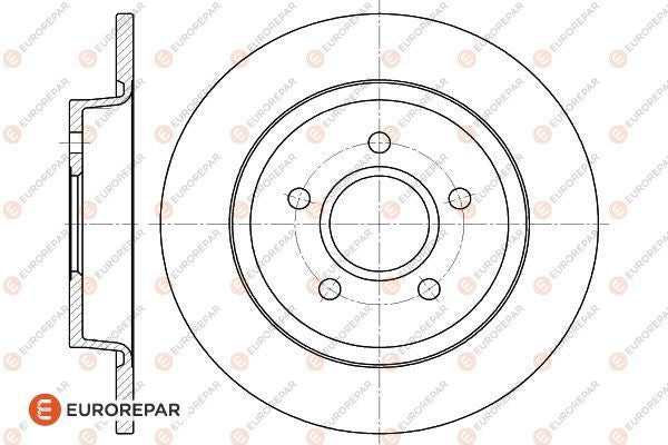 Eurorepar Brake Disc - 1618869780
