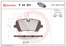 Brembo Brake Pad Set - P44021