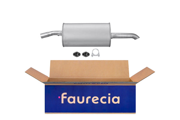 FAURECIA 8LD 366 031-361 Rear Muffler - Easy2Fit® Kit - fits VAUXHALL COMBO TOUR