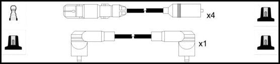 ElectroSpark Ignition Lead Set - OEK978