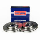 Borg & Beck Brake Disc Pair Part No -BBD4652