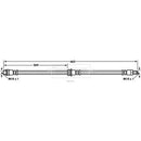 Borg & Beck Brake Hose Part No -BBH7578