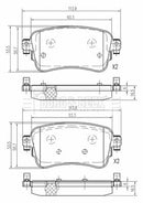 Borg & Beck Brake Pad Set -BBP2641
